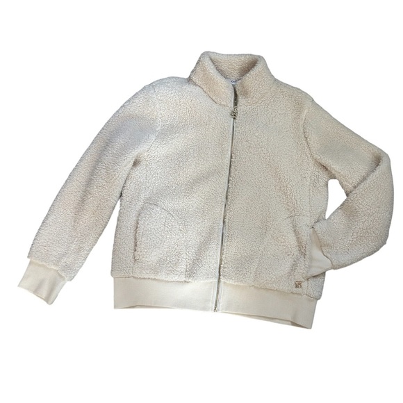 Calvin Klein cozy Teddy fleece jacket Size M - Picture 1 of 7